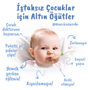 İştahsız Çocuklar İçin Altın Öğütler